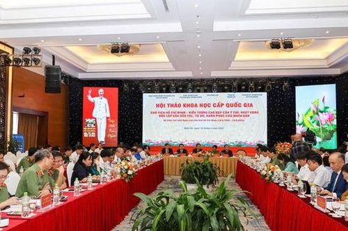 Chủ tịch Hồ Chí Minh - Biểu tượng cao đẹp của ý chí, khát vọng độc lập của dân tộc, tự do, hạnh phúc cho nhân dân