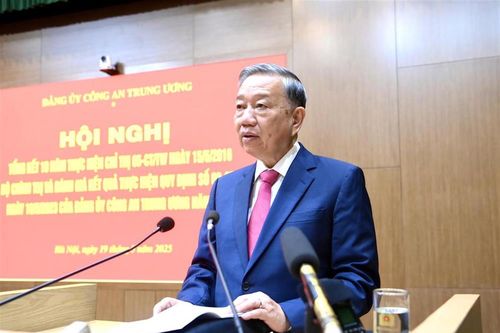 Tổng Bí thư: Bộ Công an là điểm sáng về sắp xếp bộ máy hiệu lực, hiệu quả
