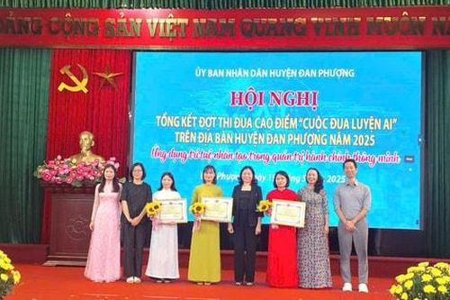 Đan Phượng: 95% cán bộ, công chức, viên chức, người lao động tham gia 'Cuộc đua luyện AI'