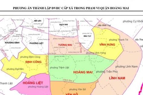 Quận Hoàng Mai: Đề xuất trụ sở cơ quan hành chính – chính trị 7 phường mới