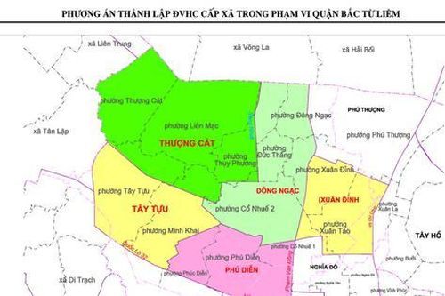 Trung tâm hành chính phường Phú Diễn sau sắp xếp là phường Phú Diễn hiện nay