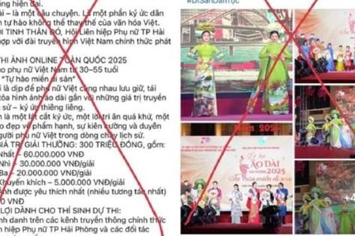 Hội LHPN TP. Hải Phòng bác bỏ thông tin sai sự thật về cuộc thi ảnh 'Tự hào miền di sản'