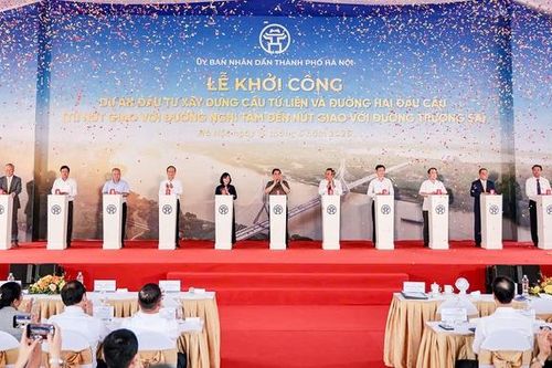 Cầu Tứ Liên 20 nghìn tỷ đồng đặt mục tiêu hoàn thành trong 2 năm