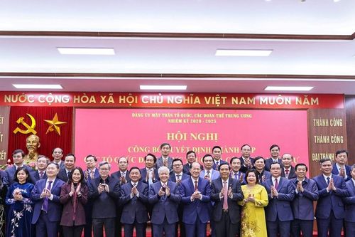 Sắp xếp các tổ chức chính trị - xã hội, các hội quần chúng trực thuộc UBTƯ MTTQ Việt Nam: Đảm bảo sự lãnh đạo toàn diện của Đảng ủy Mặt trận Tổ quốc, các đoàn thể Trung ương