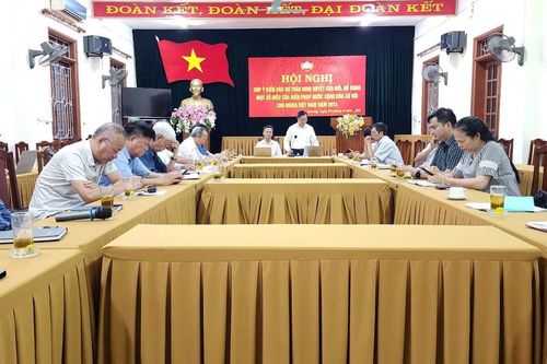 MTTQ tỉnh Hải Dương góp ý kiến về dự thảo sửa đổi, bổ sung Hiến pháp 2013
