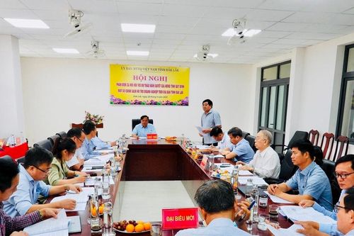 Mặt trận tỉnh Đắk Lắk phản biện dự thảo các chính sách hỗ trợ doanh nghiệp