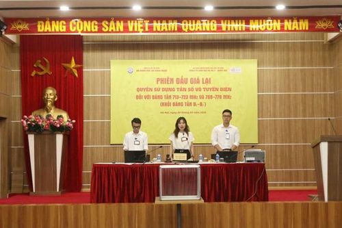 Đấu giá thành công khối băng tần B2-B2'