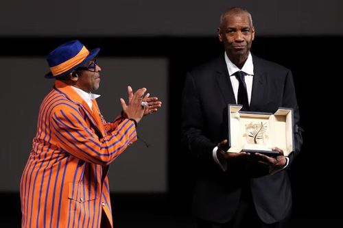 Denzel Washington bất ngờ nhận giải Cành cọ vàng danh dự tại LHP Cannes
