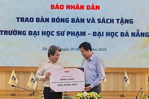 Thể thao học đường được tiếp sức từ Giải vô địch bóng bàn quốc gia Báo Nhân Dân