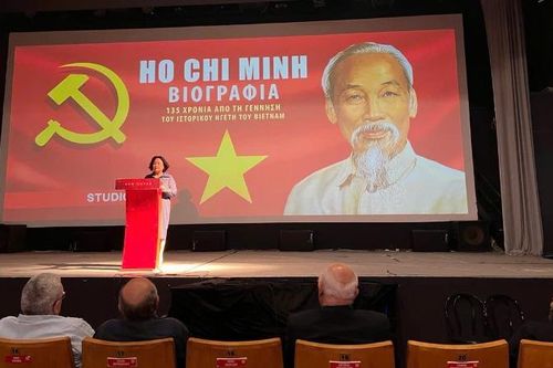 Chiếu phim đặc biệt về Chủ tịch Hồ Chí Minh tại Hy Lạp