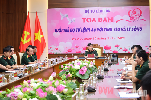 Lan tỏa lẽ sống đẹp trong tuổi trẻ Bộ tư lệnh 86