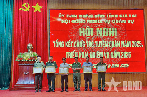 Gia Lai làm tốt công tác tuyển quân năm 2025