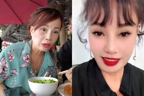 'Cô dâu U70' Thu Sao nhan sắc gây bất ngờ so với ảnh tự đăng