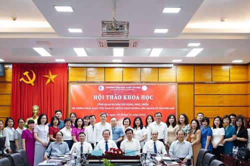 Đẩy mạnh hoạt động, kết quả nghiên cứu khoa học của Trường Đại học Luật Hà Nội
