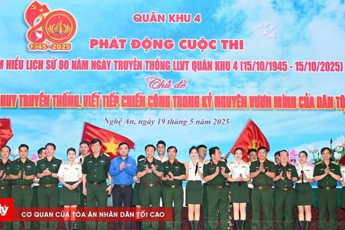 Phát động Cuộc thi Tìm hiểu lịch sử 80 năm Ngày Truyền thống Lực lượng vũ trang Quân khu 4 (15/10/1945 - 15/10/2025)