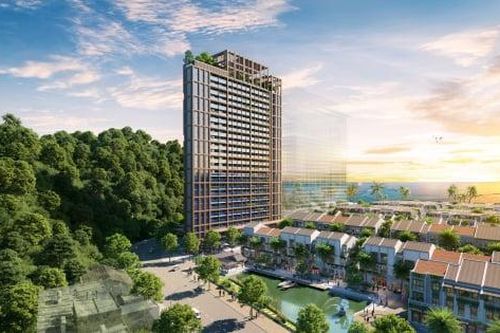 Tòa tháp căn hộ The Xanh 2 kiến tạo không gian sống đa năng tại Cát Bà
