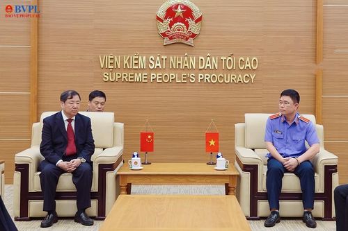 Lãnh đạo VKSND tối cao tiếp Đoàn đại biểu VKSND thành phố Bắc Kinh, Trung Quốc