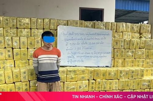 Đánh cả xe container vận chuyển trái phép gần 20 triệu viên ma túy