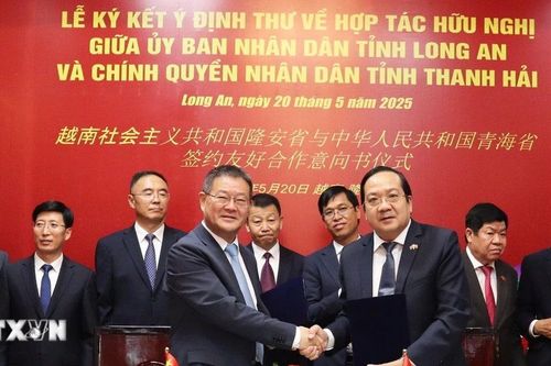 Tăng cường hợp tác giữa tỉnh Long An và Thanh Hải của Trung Quốc