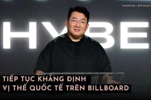 HYBE tiếp tục khẳng định vị thế quốc tế, Bang Si Hyuk lần thứ 4 được Billboard vinh danh