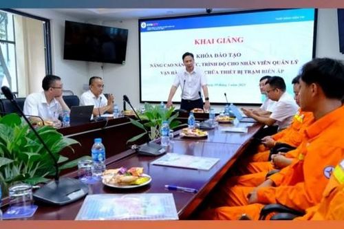 PTC1 đào tạo cán bộ tinh nhuệ cho trạm biến áp