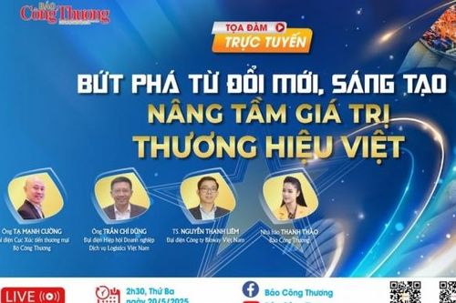 Sắp diễn ra tọa đàm 'Bứt phá từ đổi mới sáng tạo: Nâng tầm giá trị thương hiệu Việt'