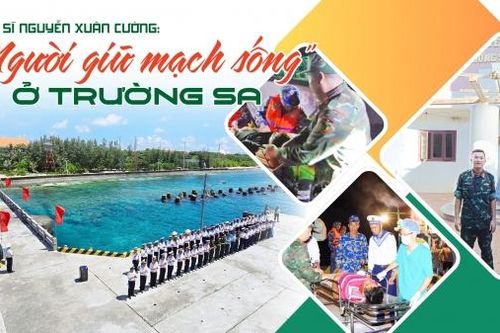 Bác sĩ Nguyễn Xuân Cường: 'Người giữ mạch sống' ở Trường Sa