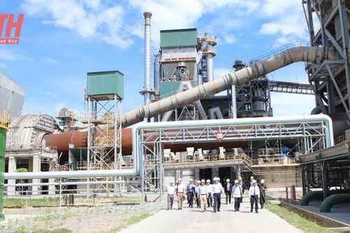 Khánh thành hệ thống phát điện từ nhiệt khí thải Nhà máy xi măng Tân Thắng