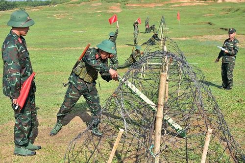 Trưởng thành hơn qua hội thao huấn luyện chiến sĩ mới