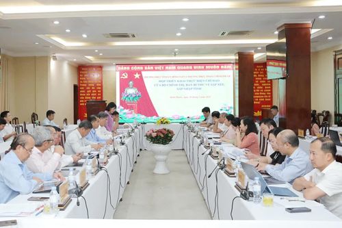 Thường trực Tỉnh ủy Đồng Nai và Bình Phước làm việc về công tác tổ chức, sắp xếp bộ máy khi sáp nhập