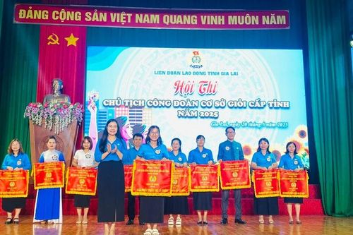 75 thí sinh tham gia hội thi Chủ tịch Công đoàn cơ sở giỏi cấp tỉnh năm 2025