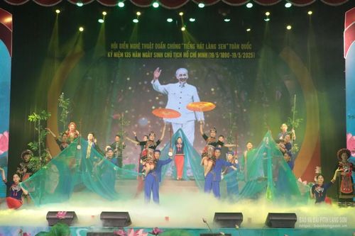 Lạng Sơn đoạt nhiều giải cao tại Hội diễn Nghệ thuật quần chúng 'Tiếng hát Làng Sen' toàn quốc năm 2025