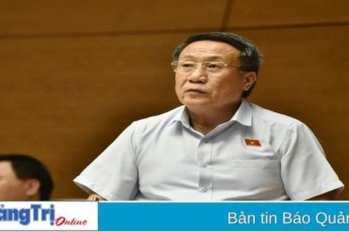 Đại biểu Quốc hội tỉnh Quảng Trị góp ý các dự án luật