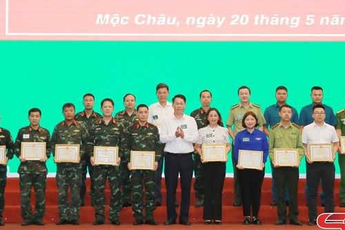 Diễn tập phòng thủ dân sự thị xã Mộc Châu năm 2025