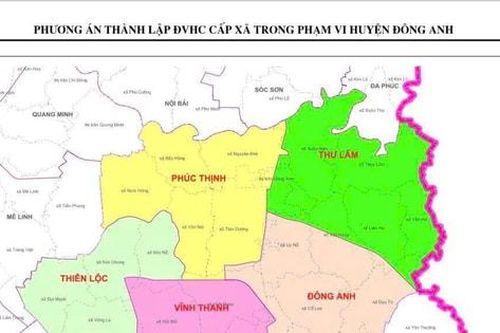 Đông Anh dự kiến trụ sở của 5 xã mới sau sắp xếp