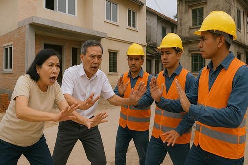 Hàng xóm cấm tôi xây nhà cao vì sợ che hết nắng ở ban công nhà họ