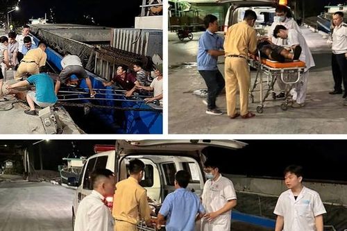 Hải Phòng: Kịp thời hỗ trợ thuyền viên bị đột quỵ trên sông Đá Bạch