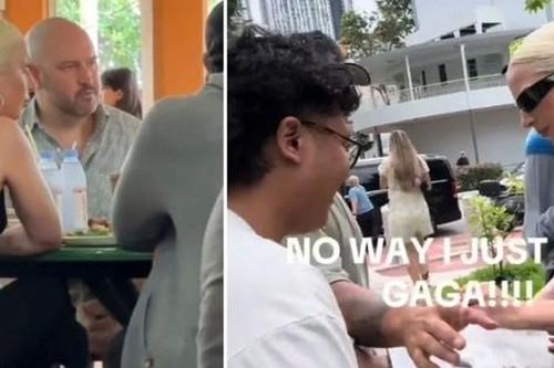 Lady Gaga có khoảnh khắc đời thường cực đáng yêu tại một quán ăn ở Singapore