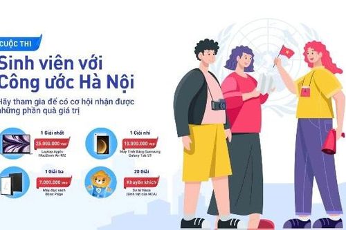 Xây dựng không gian mạng an toàn qua Cuộc thi 'Sinh viên với Công ước Hà Nội'