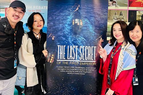 Quảng bá dự án phim 'Hộ linh tráng sĩ-Bí ẩn mộ Vua Đinh' tại Liên hoan phim Cannes 2025