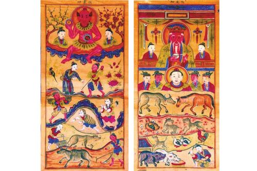 Không gian cho tranh thờ của đồng bào vùng cao
