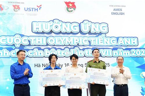 Cuộc thi Olympic tiếng Anh dành cho cán bộ trẻ