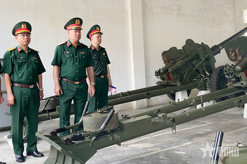 Quân khu 3 kiểm tra công tác hậu cần, kỹ thuật tại Bộ CHQS tỉnh Quảng Ninh