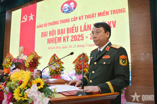 Đại hội đại biểu Đảng bộ Trường Trung cấp Kỹ thuật miền Trung lần thứ XV