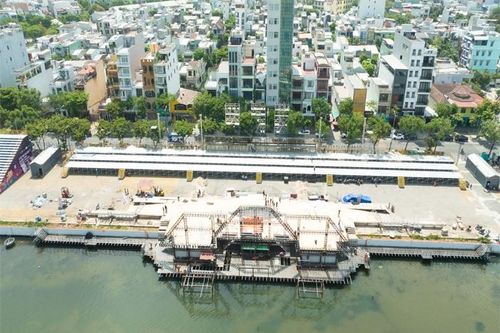 Sân khấu 'siêu khủng' của Lễ hội pháo hoa 2025 chính thức lộ diện