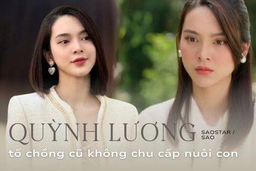 Nữ diễn viên Vbiz tố chồng cũ không chu cấp nuôi con, còn tuyên bố một câu đáng trách
