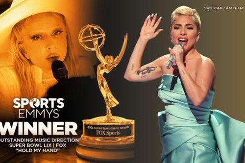 Lady Gaga chiến thắng giải Emmy đầu tiên trong sự nghiệp