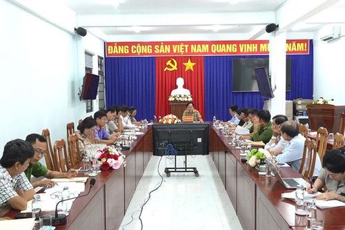 Ban Chỉ đạo Thi hành án dân sự TX. Tân Châu họp, xử lý 4 vụ việc khó khăn