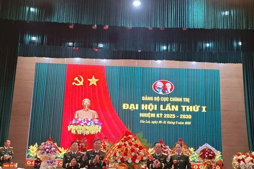 Cục Chính trị Quân đoàn 34 tổ chức Đại hội đại biểu lần thứ I