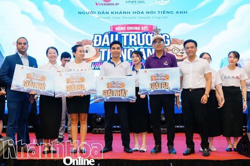 200 thí sinh tham gia cuộc thi Đấu trường tiếng Anh Vinpearl